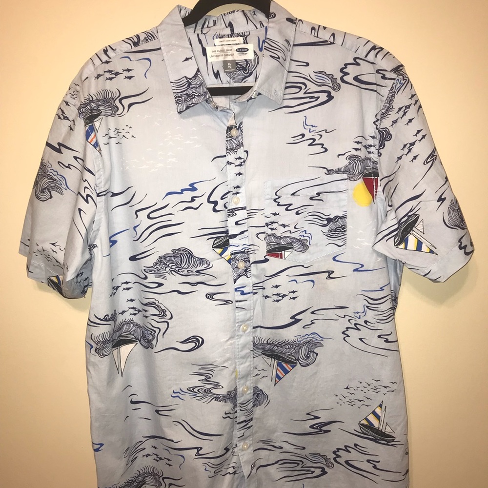 Old navy button down shirt